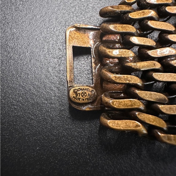 Vintage Chanel *Rare* highly collectible mesh chain mail choker - Picture 5 of 7